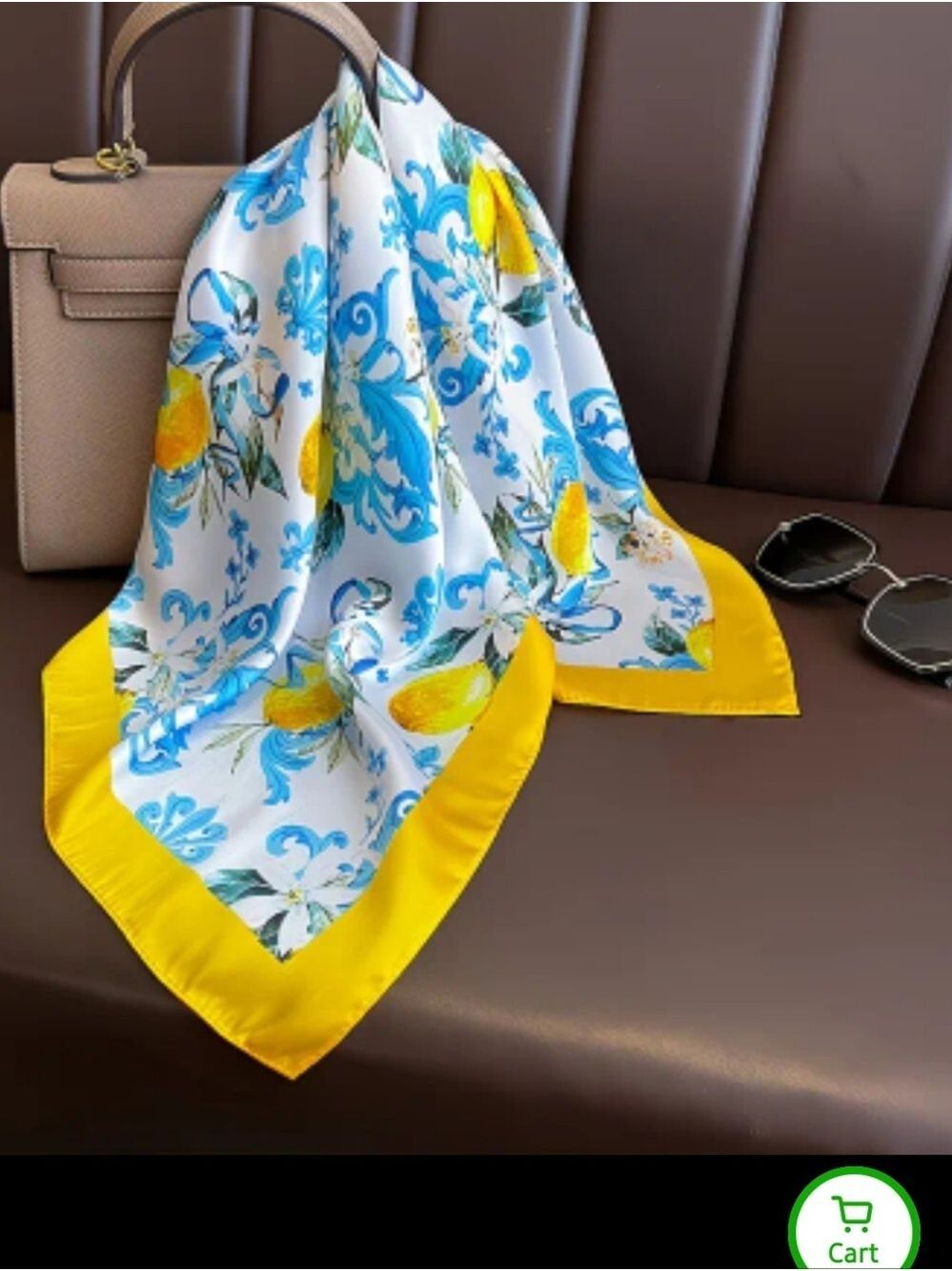 Lemon PRINT Fashion SCARF Soft BRAND new BOUTIQUE item - Picture 3 of 6